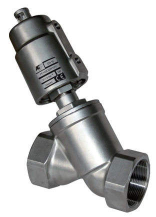 ACL PE100 angle seat valve klepafsluiter